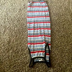 Striped Strapped Dress